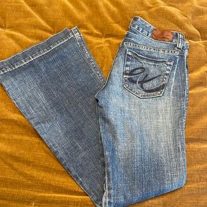 Express low rise flare Jean